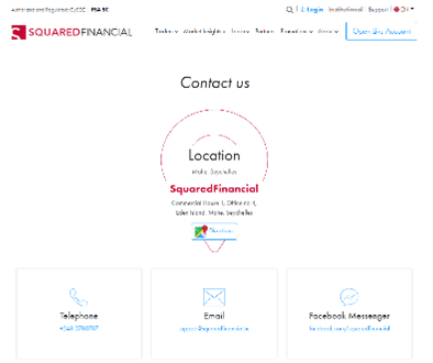 Servicio al cliente Squared Financial